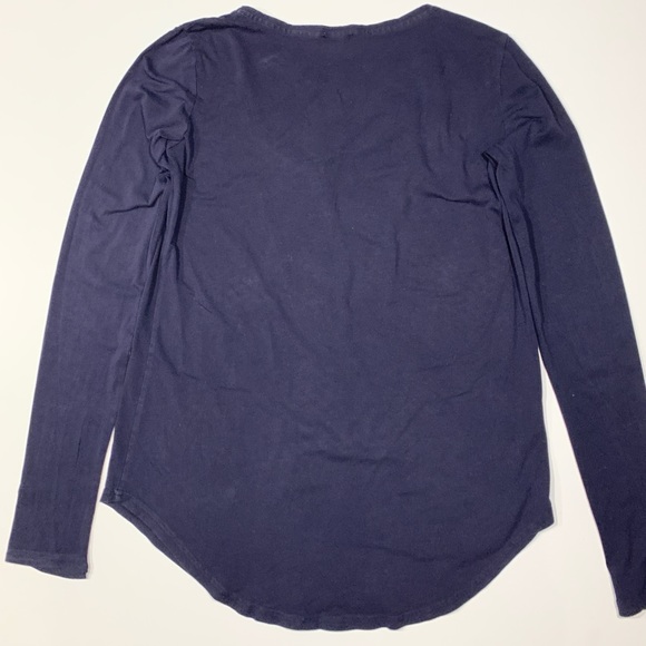 Theory Long Sleeve V-Neck Tee - Picture 5 of 7
